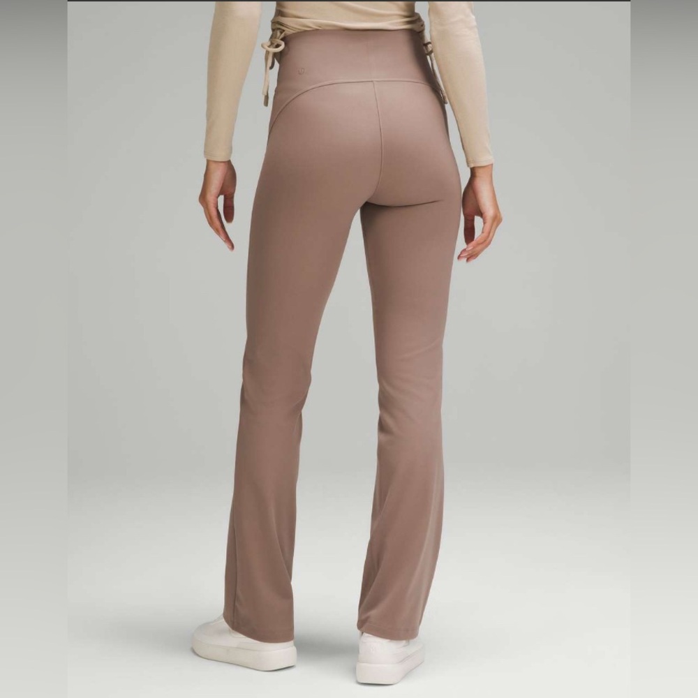 NWT Lululemon Smooth Fit Pull-On High-Rise Pant *Regular Size 2 Taupetastic $148